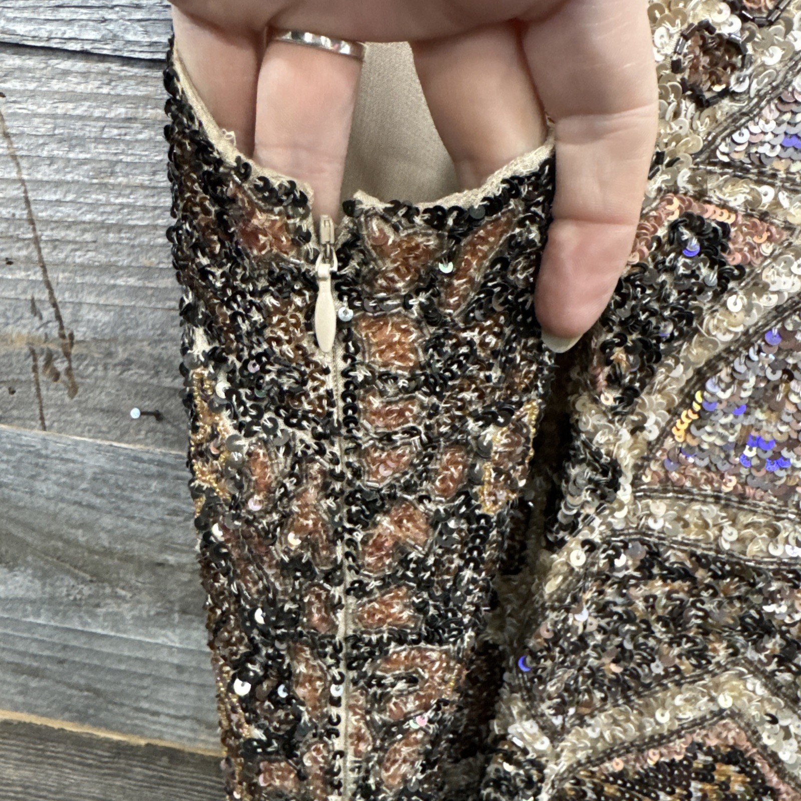 *ICONIC* ALL SAINTS PYTHON HAND-EMBELISHED PARTY … - image 9