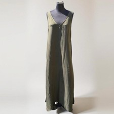 Show Me Your Mumu V Neck Slip Dress Army Green Size Large