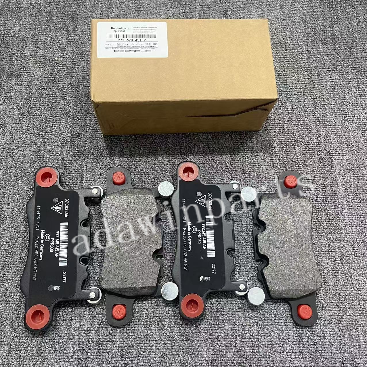 NEW Front & Rear Brake Pad kit fits for Bentley Continental GT Flying Spur (18+)