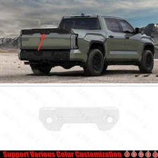 2022-2024  For Toyota Tundra White Bright Tailgate Door Handle Bowl Decor Cover