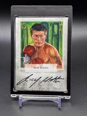 2010 Mekka Sport Kings Boxen Champions Legende Ricky Hatton Auto Autogramm