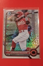 2022 Bowman Chrome - Prospects Leonardo Balcazar #BCP-179 Mojo Refractor (RC)
