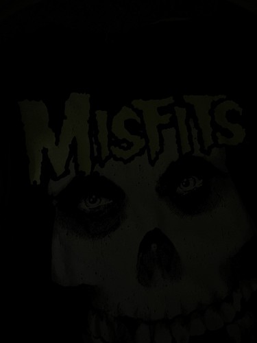 Vintage 1995 MISFITS T-Shirt Big Face Double side GLOWS IN THE DARK Size Large - Picture 11 of 11