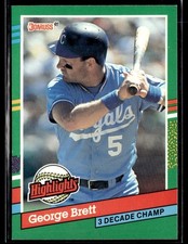 1991 Donruss #BC-19 George Brett Bonus Cards Royals Baseball Card 2902P
