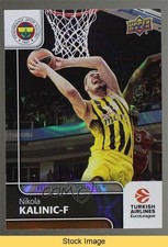 2016-17 Upper Deck Euroleague Patterned Rainbow Nikola Kalinic #16 READ h6w
