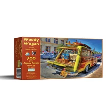 SunsOut Woody Wagon 300 pc Jigsaw Puzzle