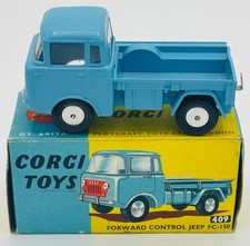 Corgi 409 Forward Control Jeep Fc-150 In Original Box - Mint Vintage 1960s