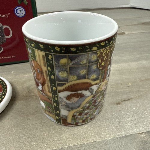 Portmeirion Studio A Christmas Story Tasse & Untersetzer Set Susan Winget - Bild 4 von 13