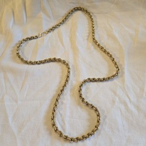 Collier Choker Plaqué Or Grosse Germany 1974 - Occasion, Ras Du Cou Vintage
