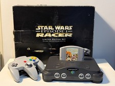 Limited Edition N64 Nintendo 64 Star Wars Episode One Racer Edition Boxed + Game
