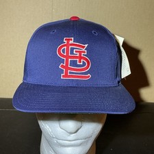 VINTAGE St. Louis Cardinals Hat Cap SnapBack Annco Blue MLB NWT 90  s NOS
