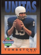 1995 Tombstone Pizza Classic Quarterback Series #12 Johnny Unitas