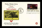 DR JIM STAMPS US CARD SYBIL LUDINGTON CONTRIBUTORS TO CAUSE FIRST DAY ISSUE