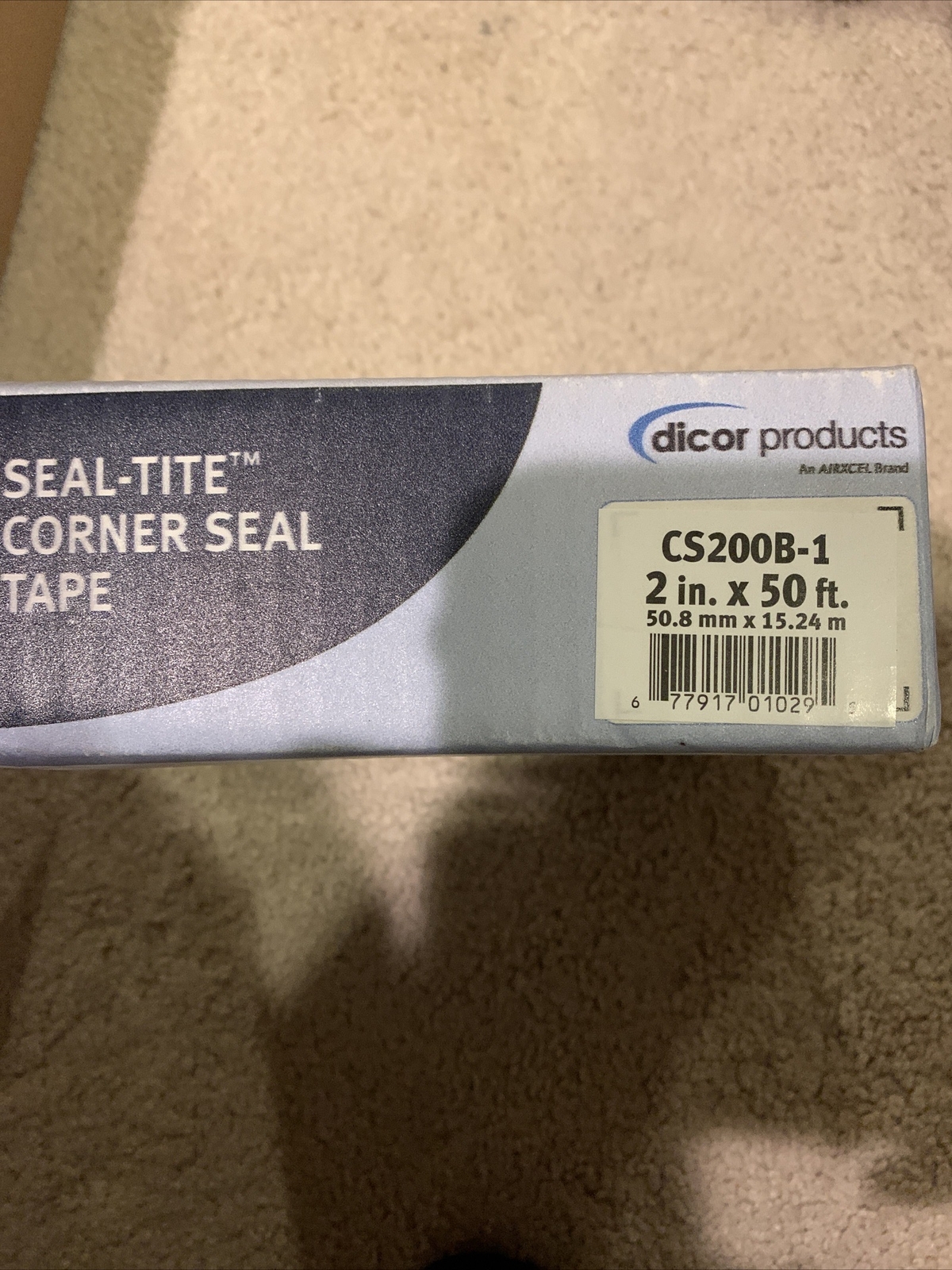 Dicor CS200B1, SealTite Corner Seal Tape Roof/Wall Repair, 2" x 50