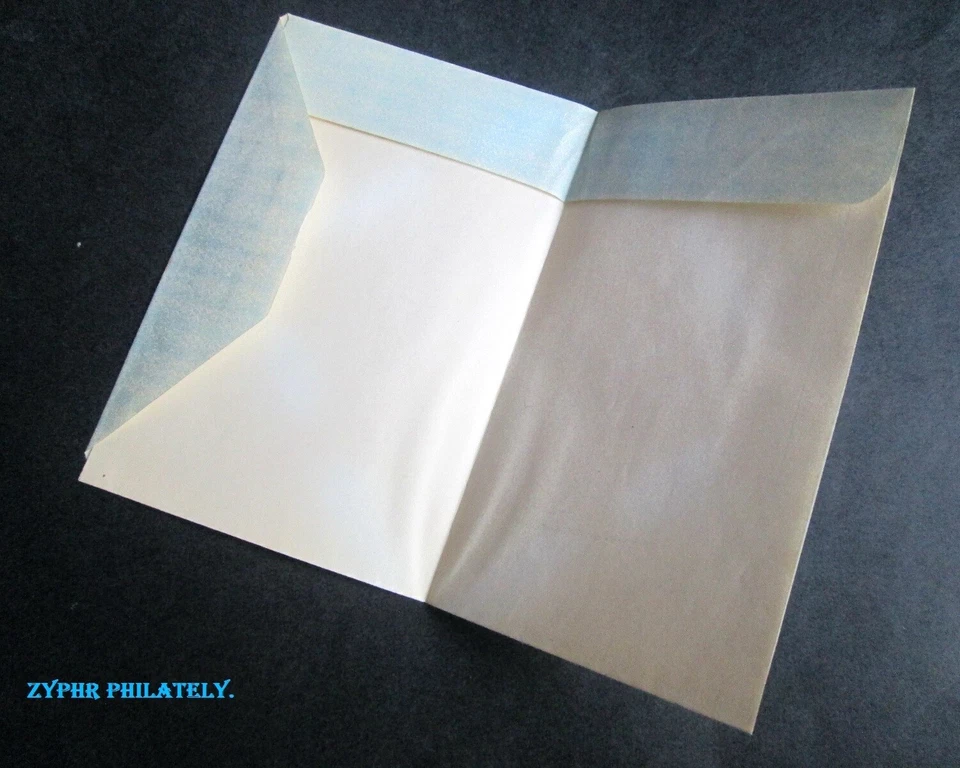 Afghanistan - "AVIATION ~ PLANES" 1.5 AF Mint Aerogramme 1963 - Image 4 of 4