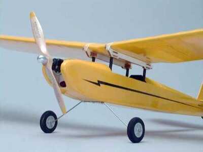 Cutie Electric Parasol 46'' Wingspan R/C Model Airplane Printed Plans Templates