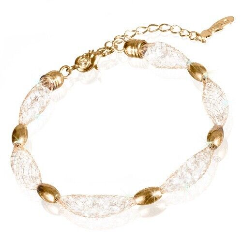 Stylisches Damen Schmuck Armband Roségold mit Swarovski Elements Kristallen - Bild 1 von 2