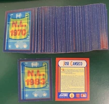 1990 Score Magic Motion: The MVP's Inserts SET BREAK singles