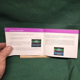 NES Nintendo Wheel of Fortune Family Edition manual only no game