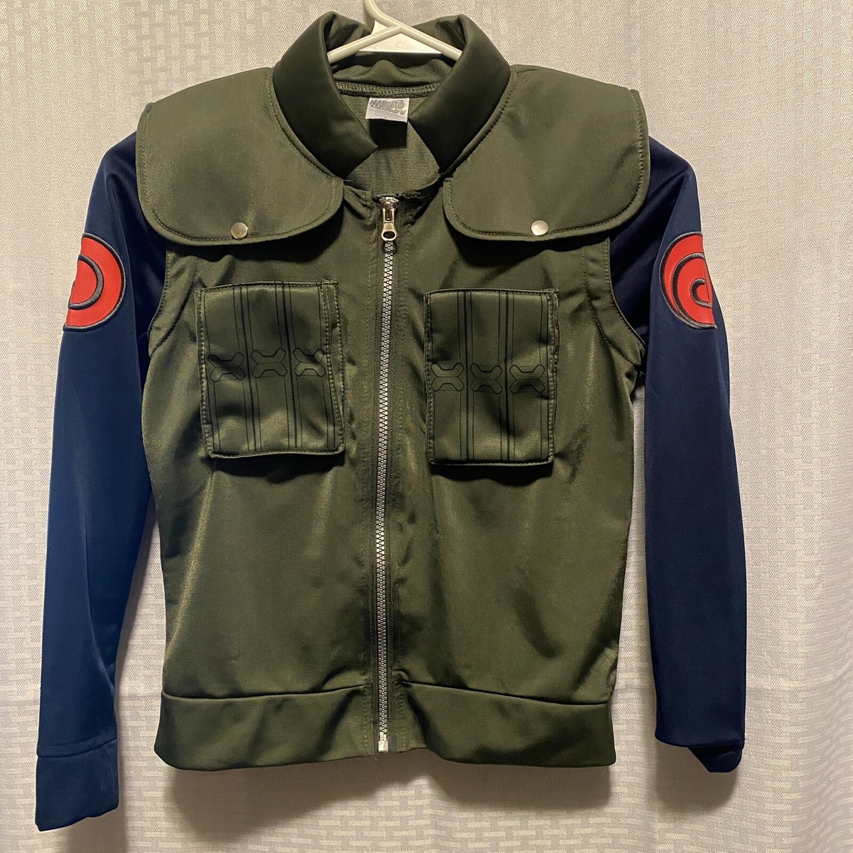Kakashi Cosplay Naruto Shippuden Kakashi Hatake Men's Olive Chore