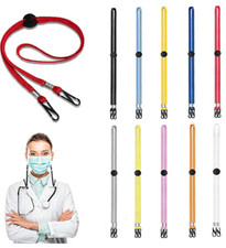 10 Pcs Adjustable Face Mask Lanyard Extender Ear Savers For Mask, With Clips