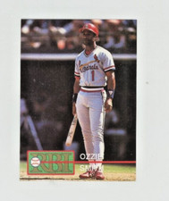 Ozzie Smith St Louis Cardinals - Ballstreet RBI Baseball Card - Tri Star Show