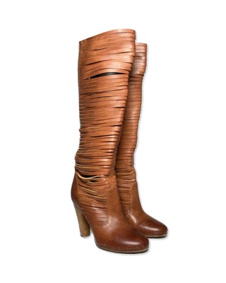 maison margiela knee boots