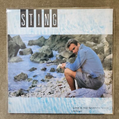 Sting   Love Is The Seventh Wave, 12'' 45 rpm vinyl single, AMY 272, 1985 UK