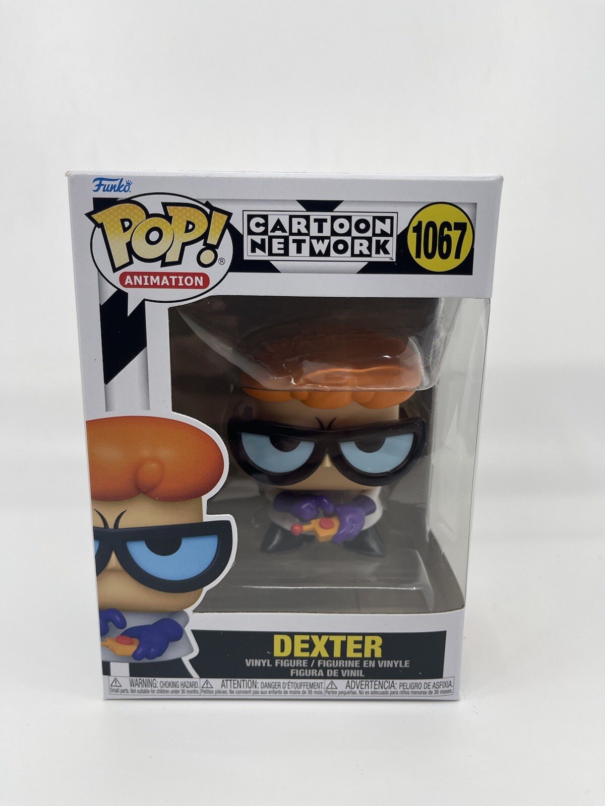 Funko Pop! #1067 Dexter'S Laboratory Dexter Con Figura Remota Red De Dibujos Animados