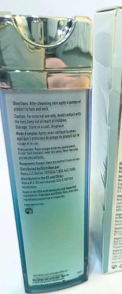 2027 NO BOX AGE IQ Neora DAY Cream Nerium AD 1oz Anti Aging Wrinkle Hyaluronic - Image 4 of 4