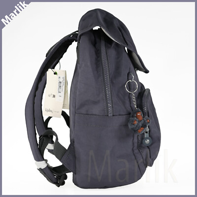 Kipling Fiona Unisex Medium size Nylon Backpack, Night Grey  display picture 3