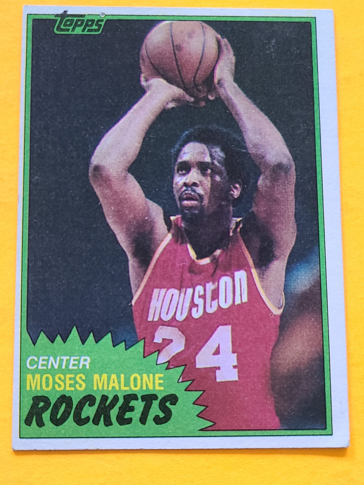 1981-82 Topps #14 Moses Malone EX-MT+