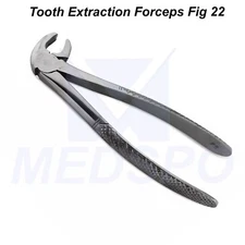 Dental Extraction Forceps Fig 22 Lower Molars Extraction Dentist Lab Instruments