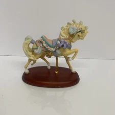 Lenox 1989 Carousel Horse in Fine Porcelain 24K gold