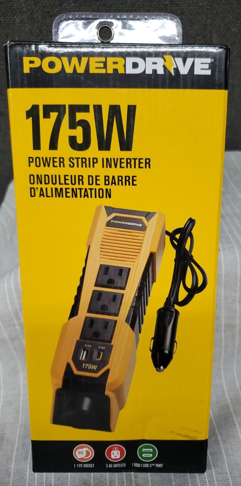 PowerDrive PDI175S 175W Power Strip Inverter for sale online eBay
