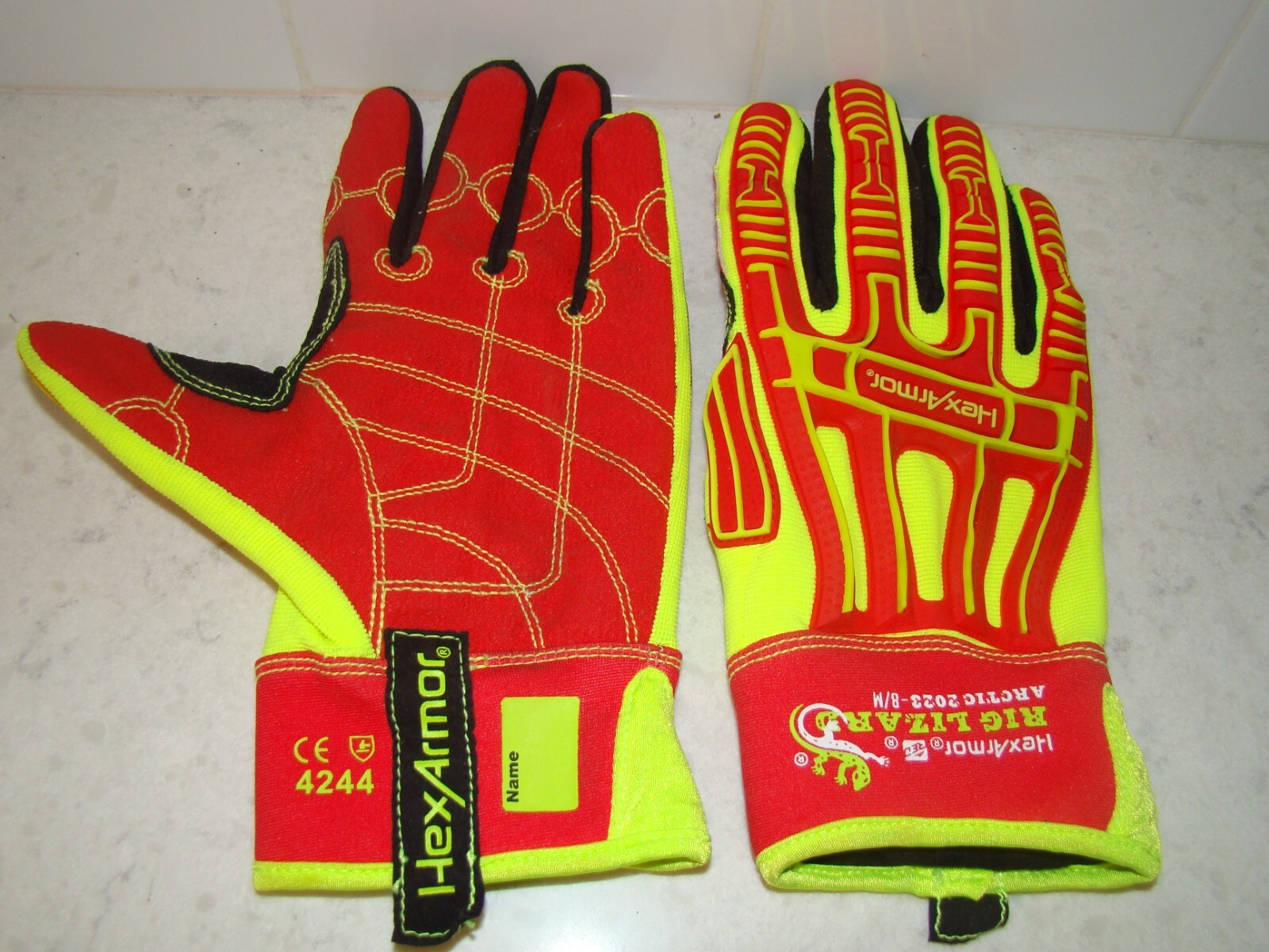 New HexArmor Rig Lizard Arctic 2023 8 Medium Impact Work Gloves eBay