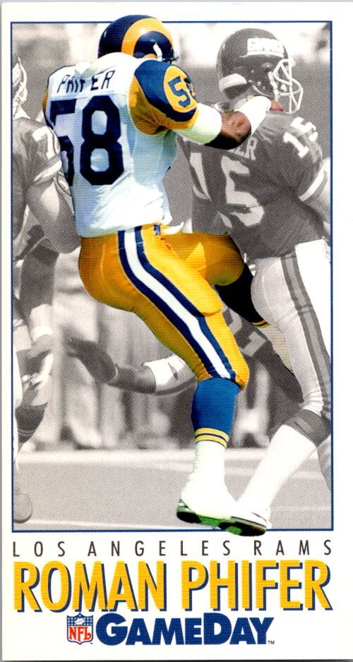 1992 GameDay #58 Roman Phifer