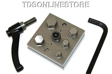 Disc Cutter 9mm to 18mm With 5 Punches For Hexagon Shapes With Handle