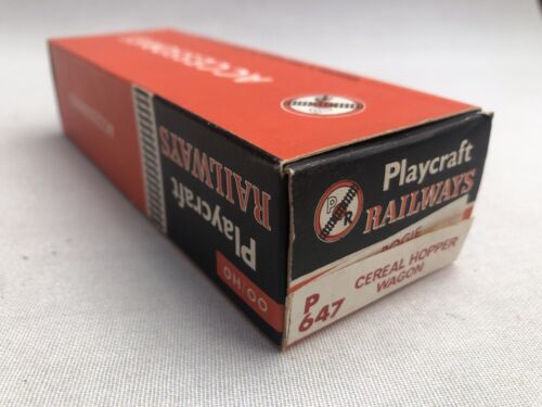 Jouef Playcraft P647 HO Gauge Algeco Cereal Hopper Wagon Grey Excellent Boxed - Picture 11 of 17