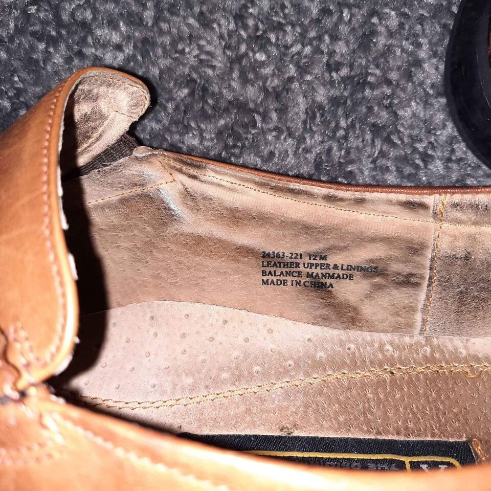 Stacy Adams Brown Leather Shoe Loafers DANTON 24363 slip on  display picture 2
