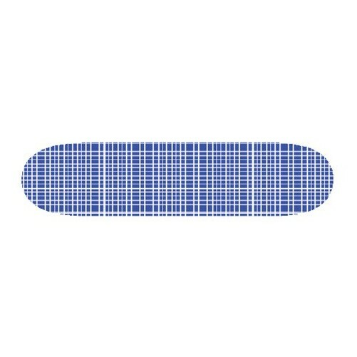 Blue Plaid Decks Deck 7.5 + Grip Brand New In Shrink