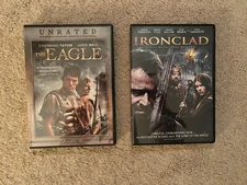 DVD lot of 2 Action/War Ironclad James Purefoy Paul Giamatti The Eagle Channing