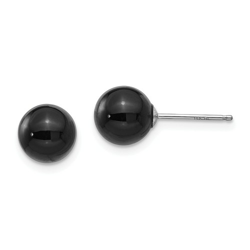 Gemondo 9ct Oro Giallo Onice Nero Orecchini & Staccabile