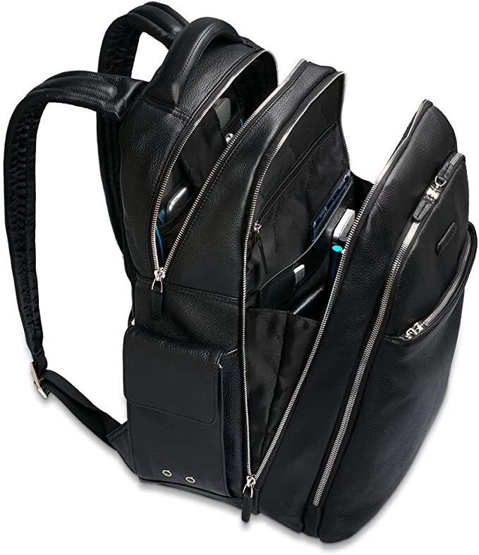 Piquadro modus zaino deals pelle nero 40 cm