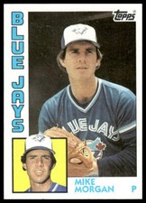 1984 Topps #423 Mike Morgan Toronto Blue Jays Baseball