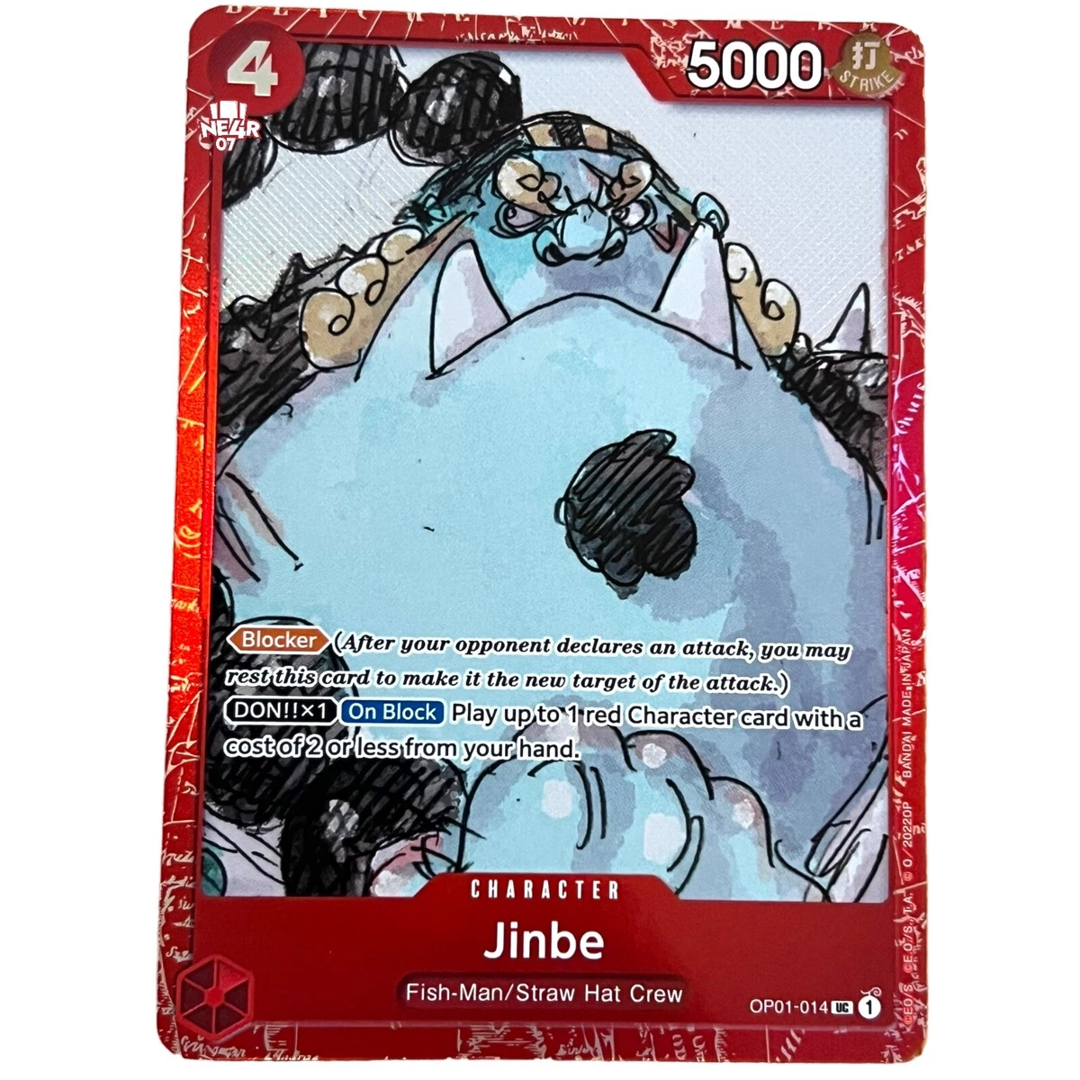 Jinbe OP01-014 One Piece Promotion Cards for sale | eBay