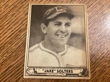 1940 Play Ball #126 White Sox JAKE “MOOSE” SOLTERS VG- EX