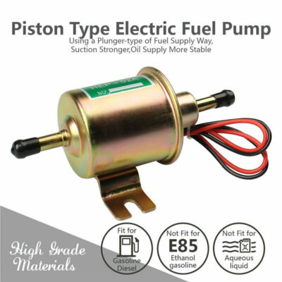 12V HEP-02A Inline Universal Low Pressure Gasoline &Diesel&Electronic Fuel Pump