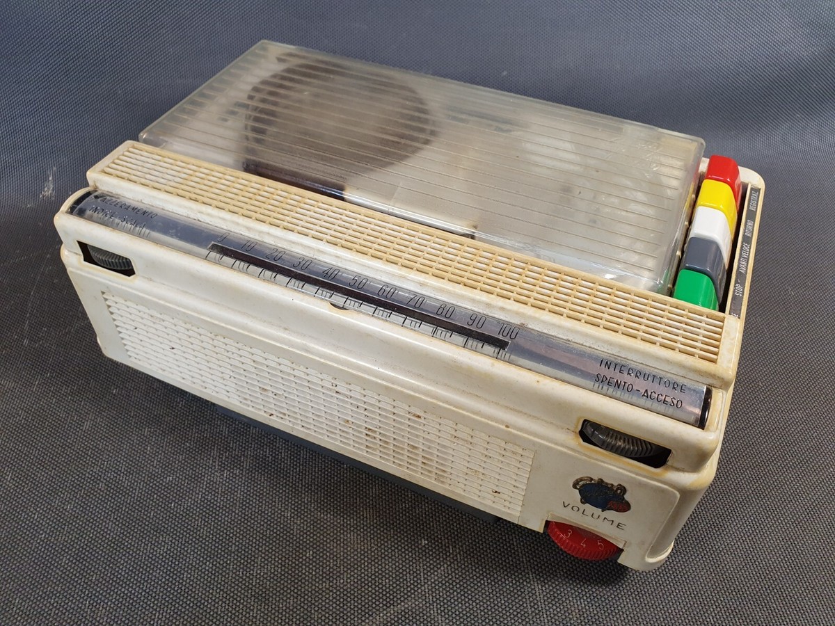 Magnétophone à Bande Vintage Geloso G257 - Made In Italy, Années 60/70