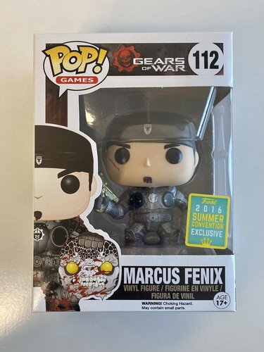 Funko Pop! Games Gears Of War Marcus Fenix 474 Exclusivo Original - Moça Do Pop - Funko Pop é Aqui